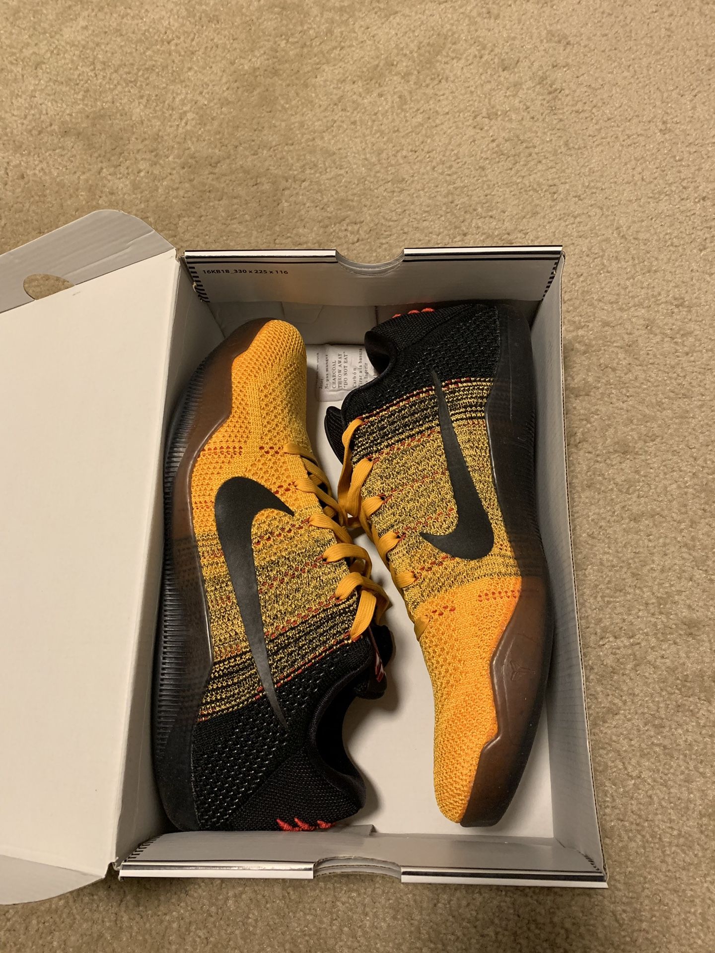 Nike Kobe XI Elite Low Bruce Lee New Size 12