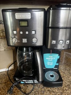 Cuisinart Coffee Maker Black Stainless Steel 