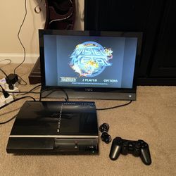 Sony PlayStation 3 PS3 CECHP01 Digital Ps1 & Ps2 Games