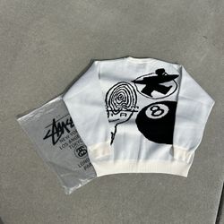 Stüssy x Nike Icon Knit Sweater “Natural” 