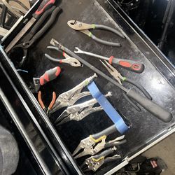 Tool Box With Tools