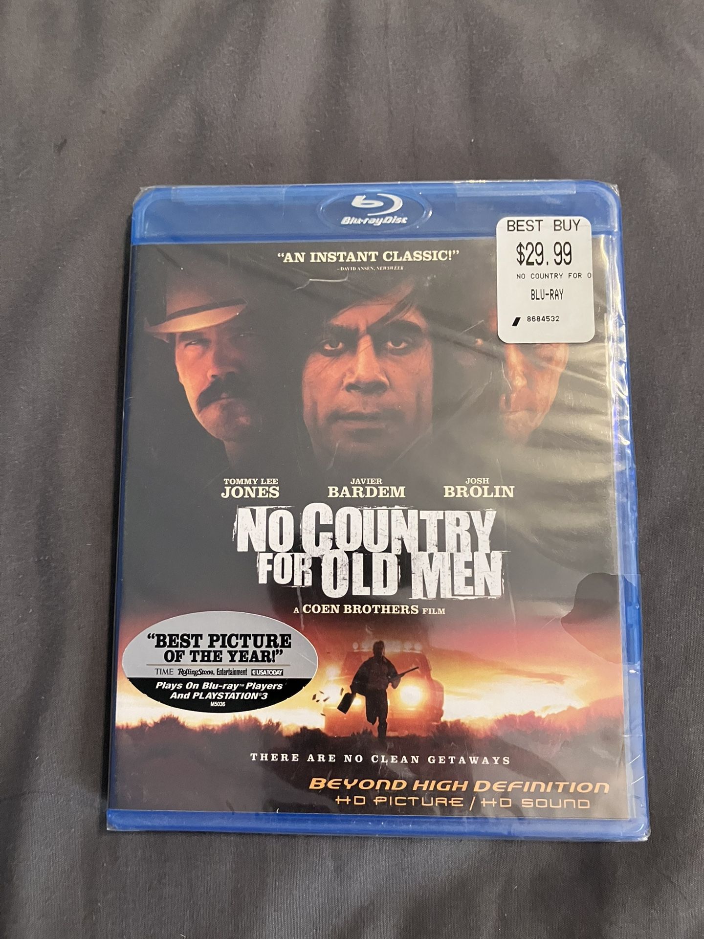 No Country For Old Men Blu Ray Sealed