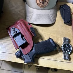 SiG - Gun Holster / Dark red /  