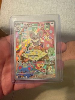 Cinccino 183/162 Pokémon TCG Illustration Rare Holo