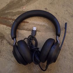 Jabra Evolve2 40 *wired* Headphones And Mic