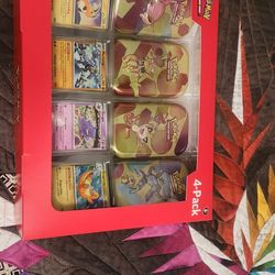 Sams Club  Pokemon 4 Pack Tin Set 151