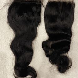 New Human Hair Closures