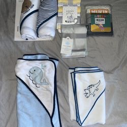 Infant Bath Towels And Washcloths