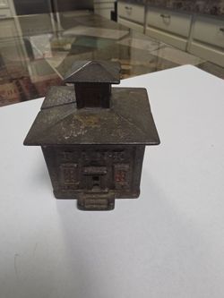 Antique bank.