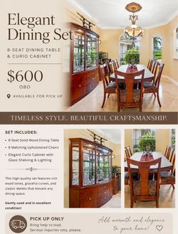 Dining Room Table Set