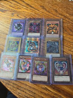 X10 1st and limited edition ultra rare yugioh cards