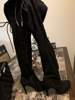 Thigh High Black boots