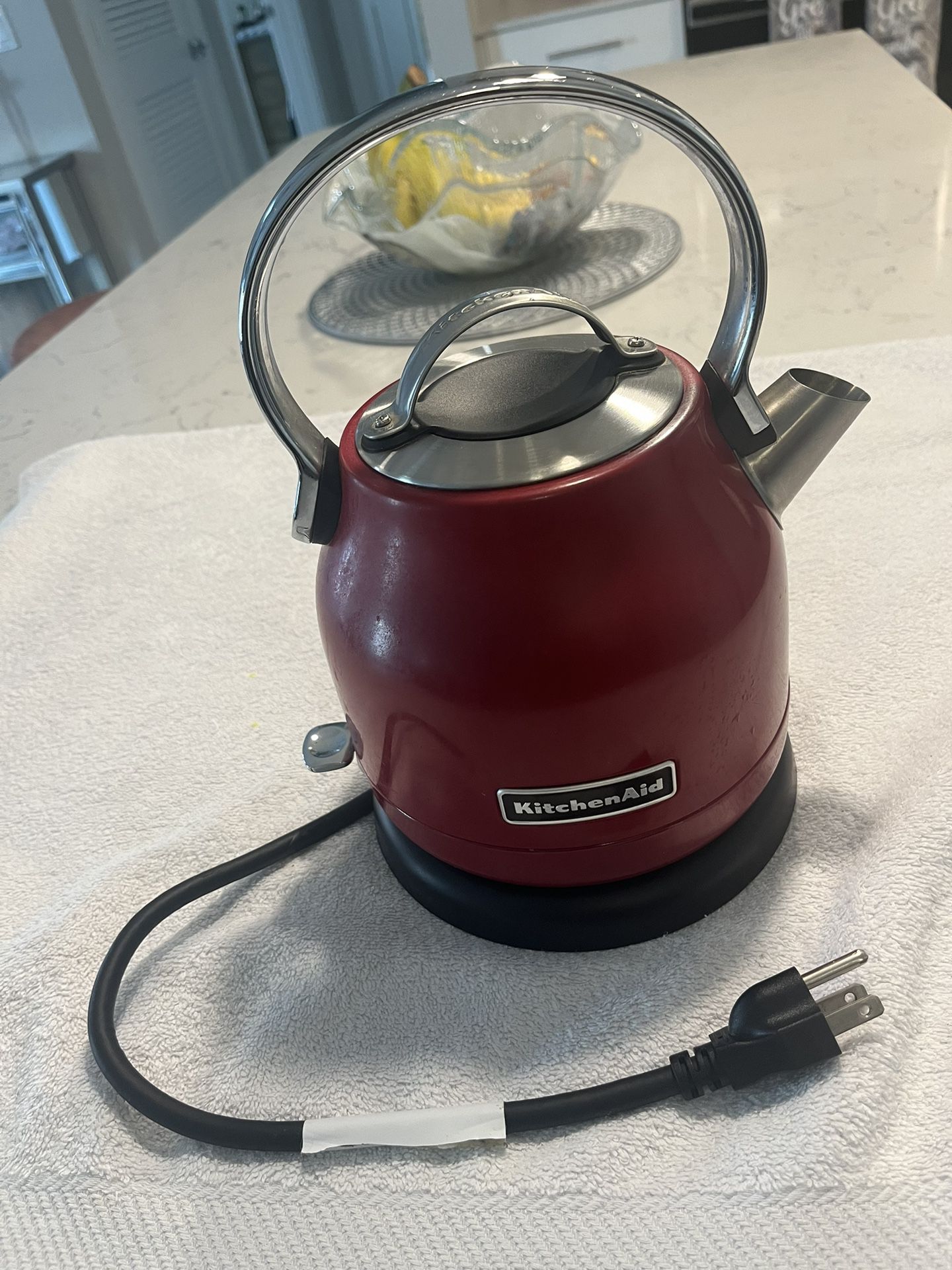 Kitchen Aid Red Electric Kettle 