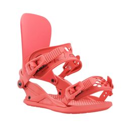 Union Legacy Women's Snowboard Bindings Coral Large US 9-11 MY25 Open Box New
