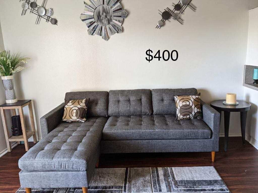 New 86x59 Sectional Couch