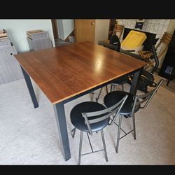 Wooden Dining Table And Chairs