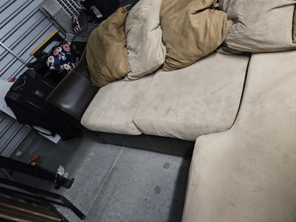 Couch With Ottoman 
