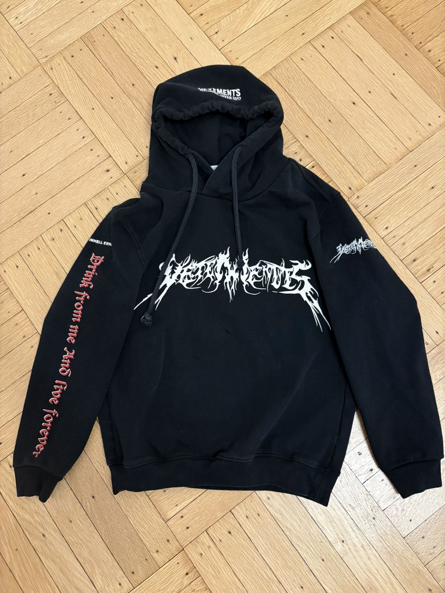 VETMENTS Total F**king Darkness Hoodie
