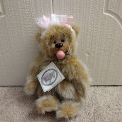 Kimbearly's Original's Sara - Ann Teddy Bear Plush Bubble's 9" 