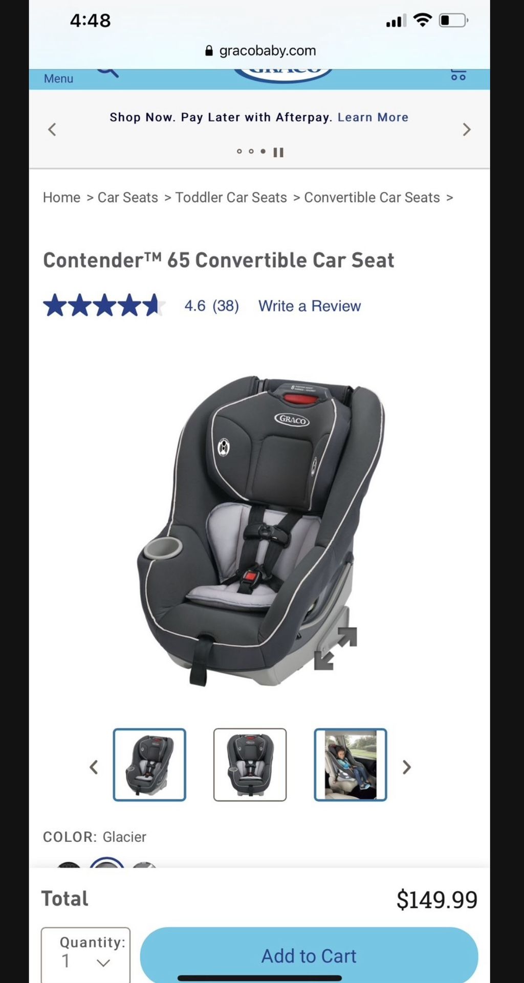 Graco Convertible Car Seat