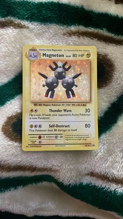 Magneton Pokemon Card
