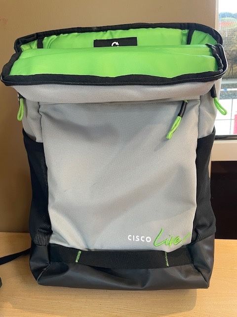 Backpack-CISCO Fully Lined Nylon; Multi-Compartments -NEW