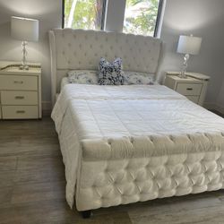 QUEEN BEDROOM SET 6 PCS 