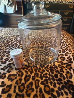 Glass jar big