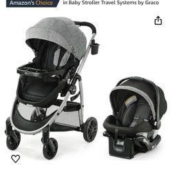 4 Trio Stroller With Car Seat Garco