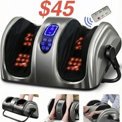 TISSCARE Shiatsu Foot Massager with Heat: FSA HSA Eligible Foot Massager for Plantar Fasciitis, Neuropathy, Circulation and Pain Relief, Massage Feet/