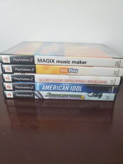 Playstation 2 PS 2 video game bundle