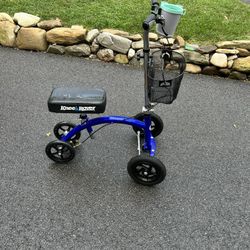 Blue Foot/ankle Scooter 