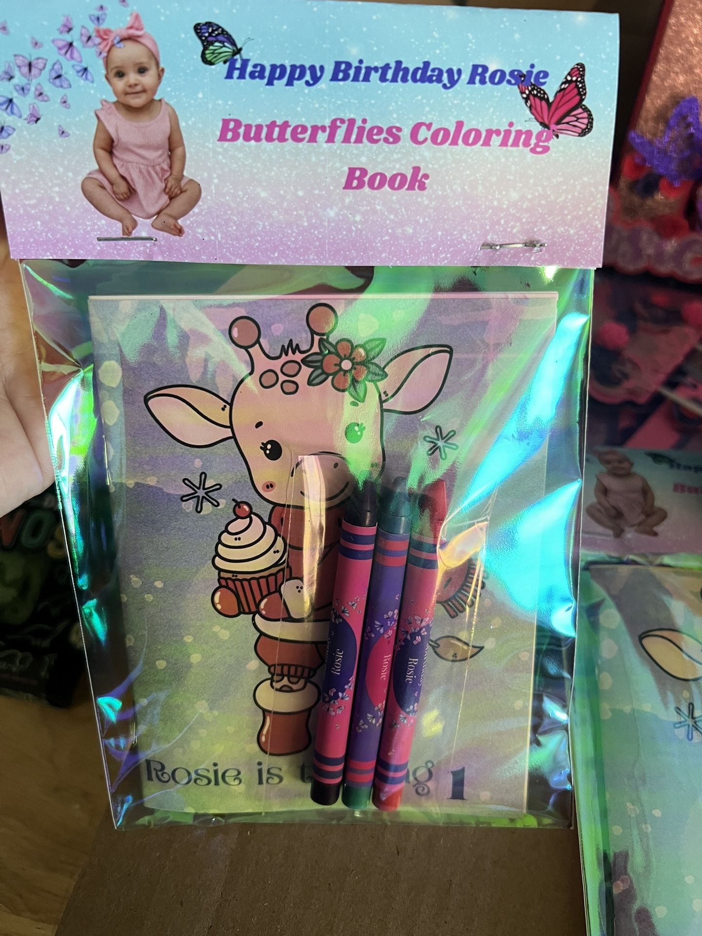 Custom Mini Coloring Books