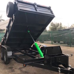 8x12x2 DUMP TRAILER NATM CERTIFIED