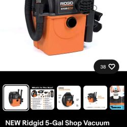 aspiradora ridgid storngo 5 Galones