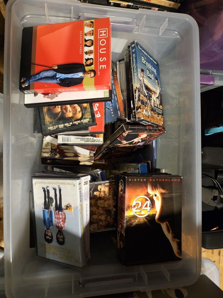 House, 24, Breaking Bad, and others on DVD