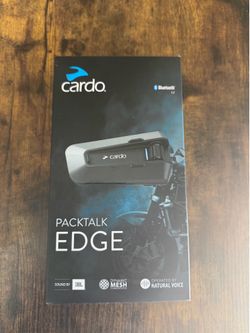 Cardo packtalk edge single brand new, unused