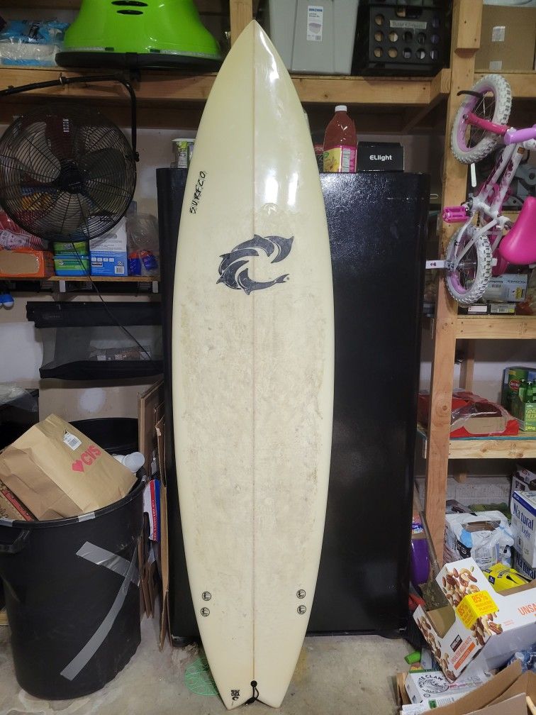 7'3" WRV Surfboard 