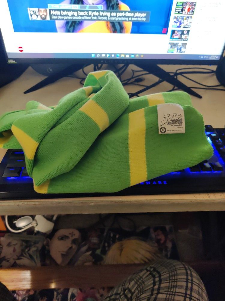 Jojo's Bizarre Adventure Scarf Loot Crate Exclusive