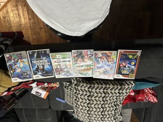 6 Wii Games