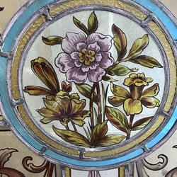 Antique Stained Glass Window