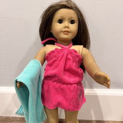 American Girl Doll Beach Day Set