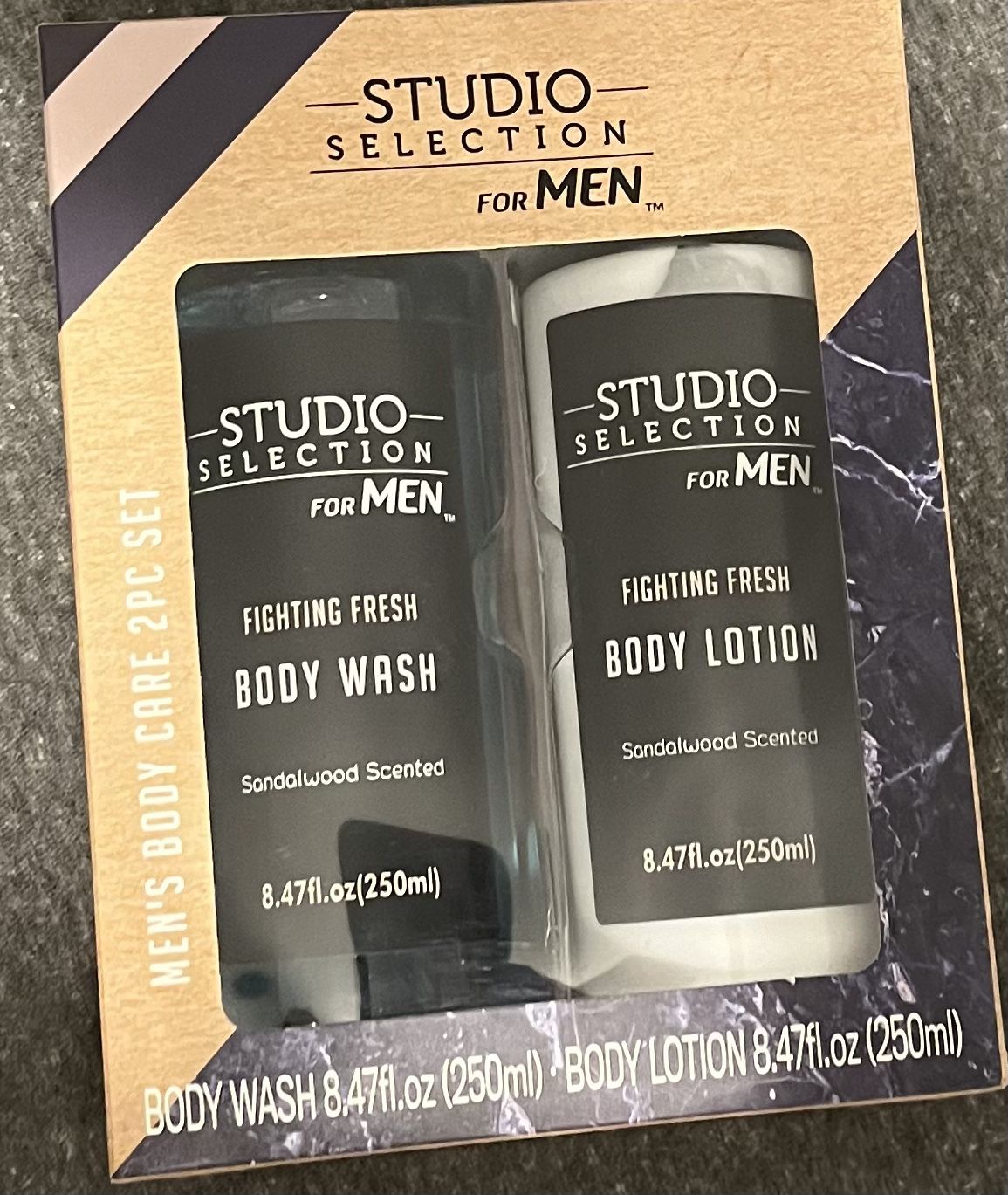 Men’s Body Wash And Lotion Set
