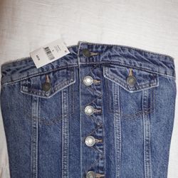 Denim Corset 