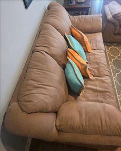 Love seat and sofa