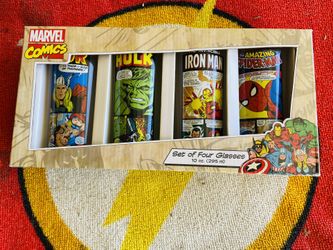 Marvel Glassware