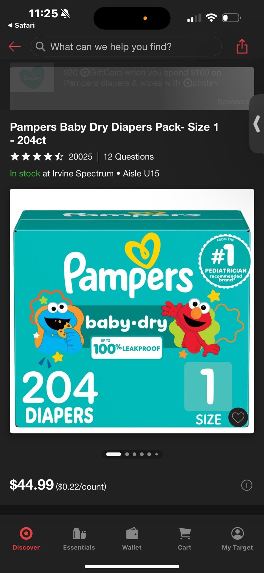 baby pampers