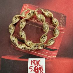 18K Yellow Gold For Wedding 5.8Gr