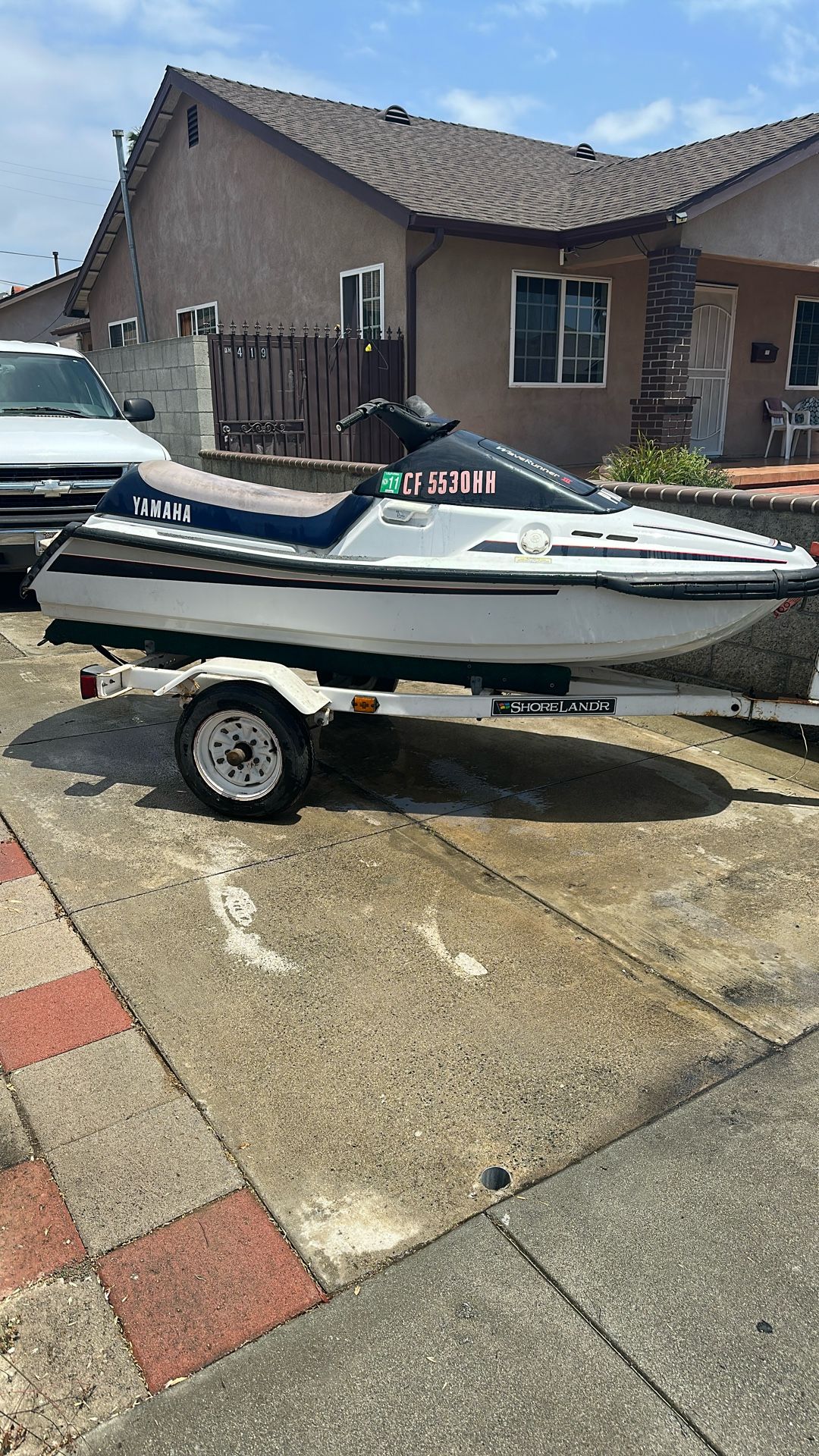 JET SKI WAVE RUNNER & TRAILER FOR SALE BY OWNER