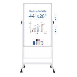 maxtek Rolling Double-Sided White Board 